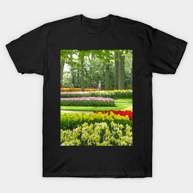 Keukenhof Tulip Festival, Holland T-Shirt by Upbeat Traveler